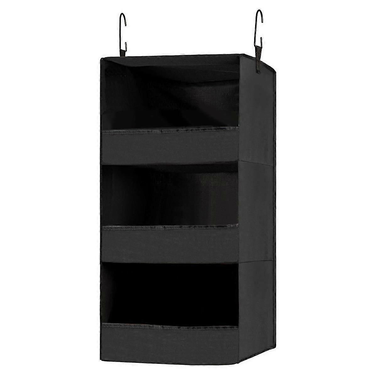 3-Shelf Hanging Closet Organizer, Collapsible, Space-Saving