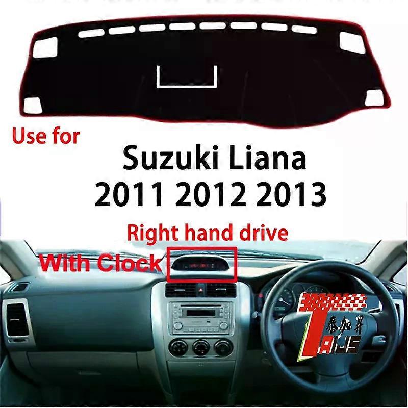 Aplicați TAIJS Factory Casual Simplu Rezistent la praf Poliester Fibră Auto Capac Tablou De bord Pentru SUZUKI Liana 2011 2012 2013 Volan Dreapta