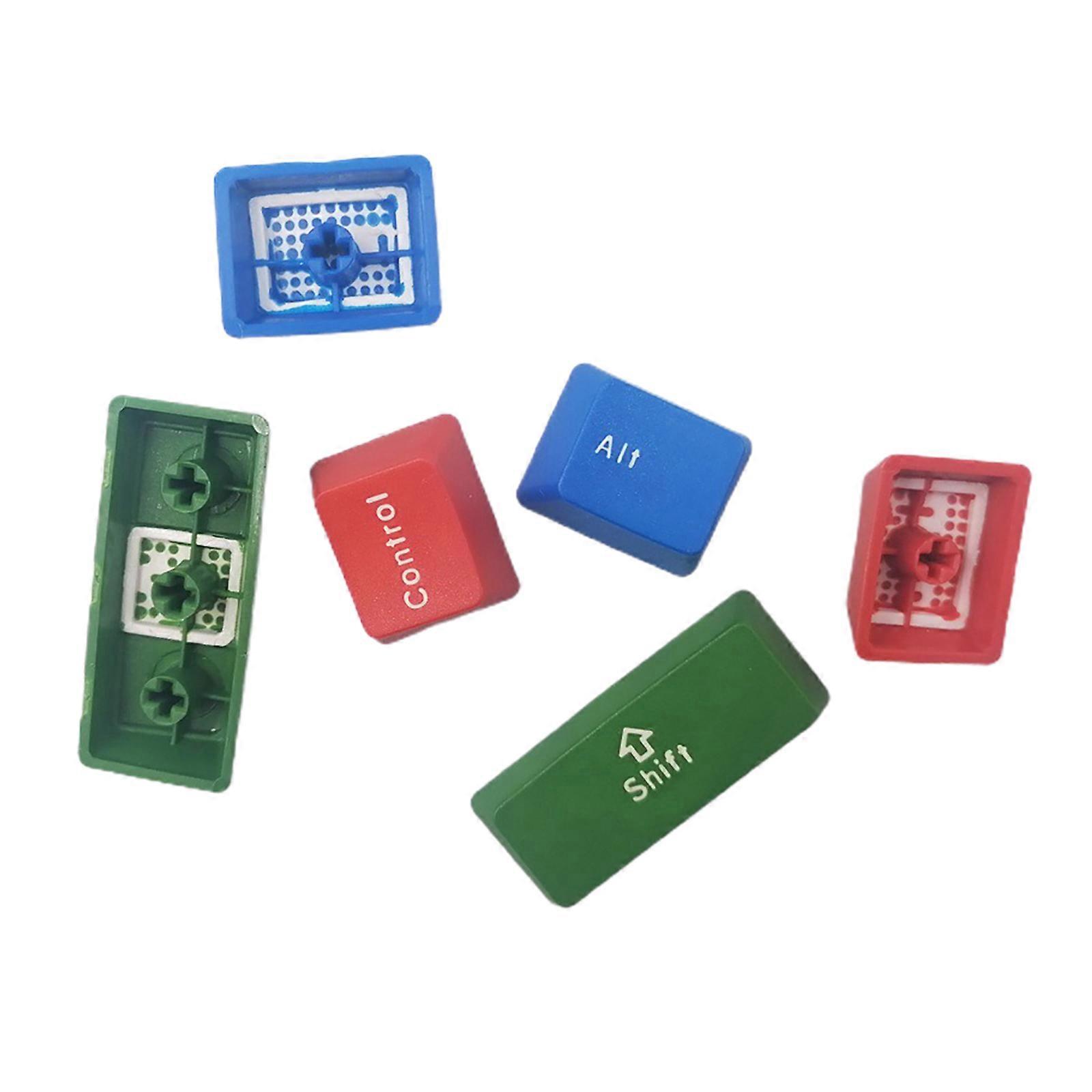 PBT Keycaps OEM Height Shift Contrl Alt Keycap for Gaming Mechanical Keyboards 6PCS