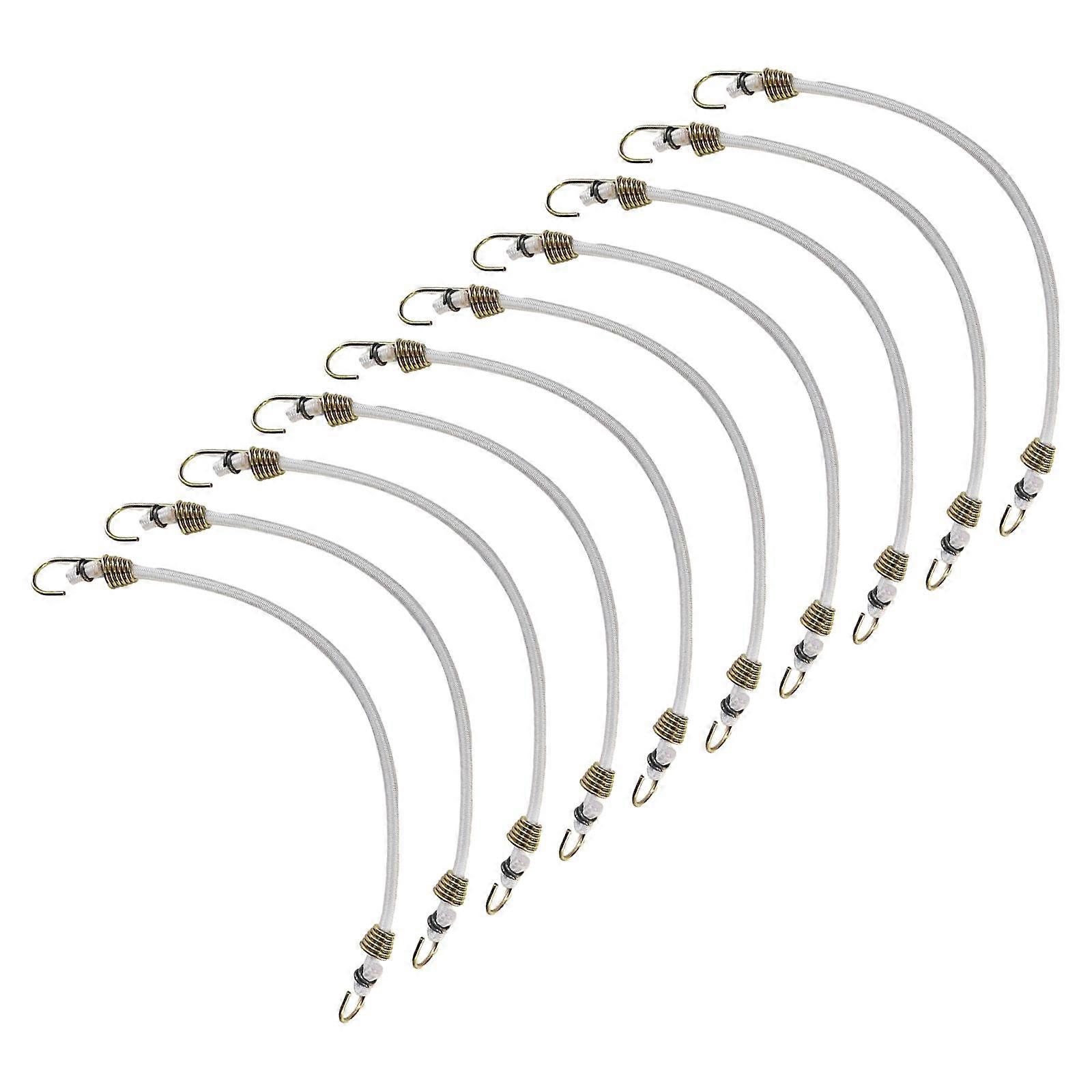 10x Elastic Cords Stretch Pull Strap Multi Functional Luggage Strap Suitcase