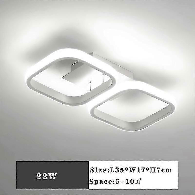 Modern Led Ceiling Lamp For Bedroom Corridor 36w 32w 20w Indoor Led Ceiling Lighting Fixture With Acrylic For Balcony Foyer