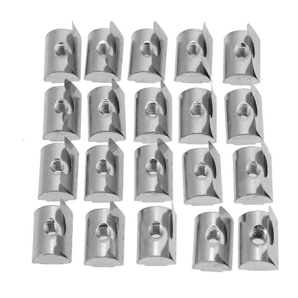 Høykvalitets europeisk standard profil tilbehør fjærmutter elastisk mutterblokk