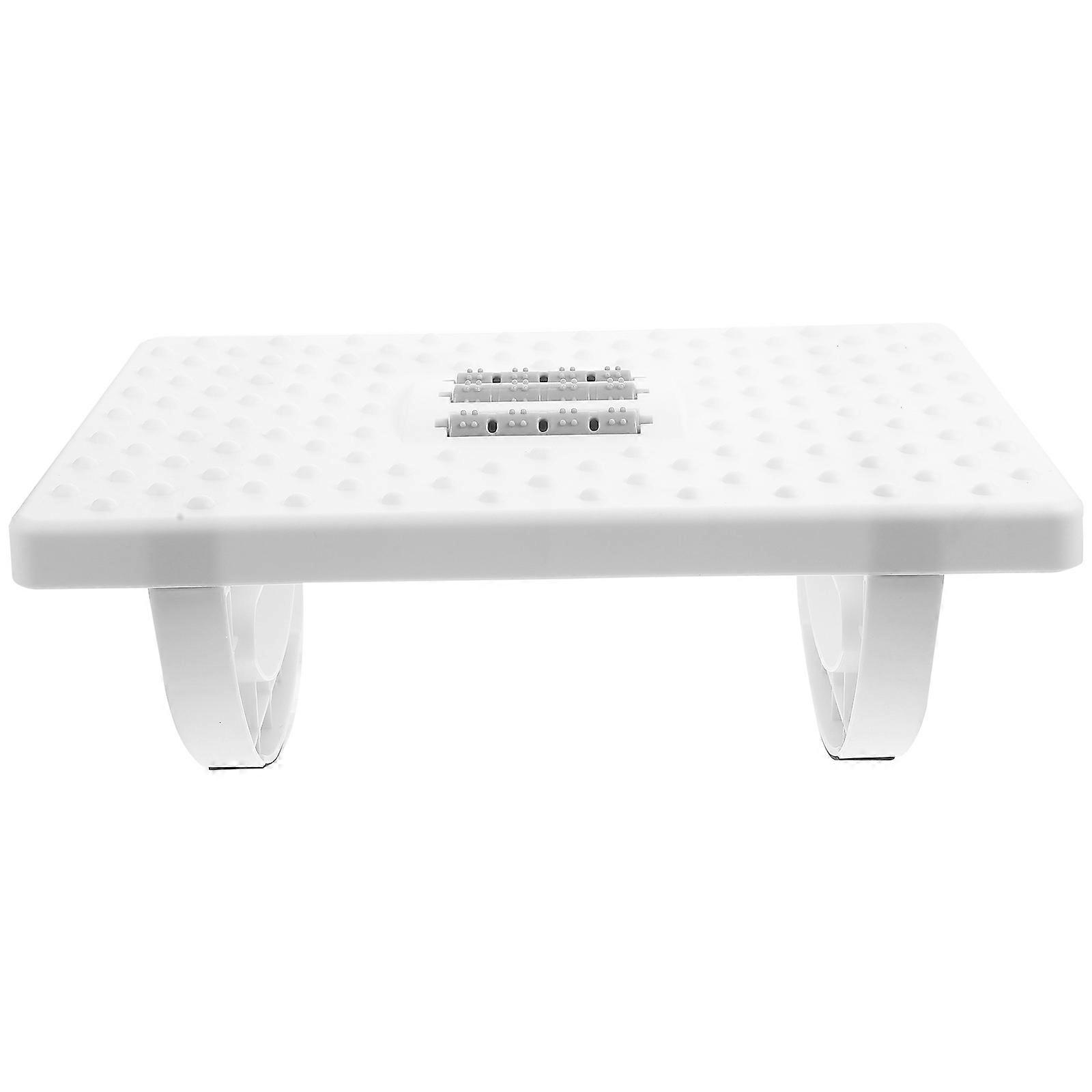 Rocking Foot Stool with Stable Non Slip Base and Stylish Design for Office Use