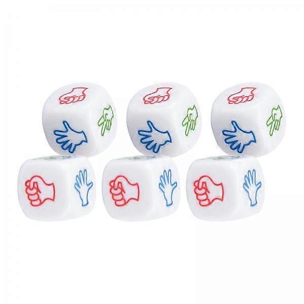 2-4pack Dice Games Drinking Decider Games Table Borad 6 Side for family Adult