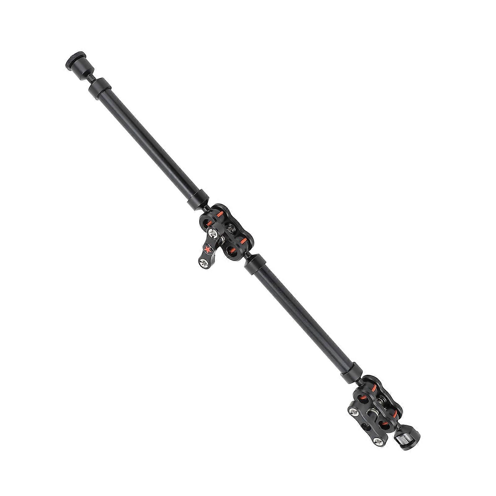 Camera Mount Adjustable Arm 530mm Double Sections Extension Metal Articulating Arm Stand 