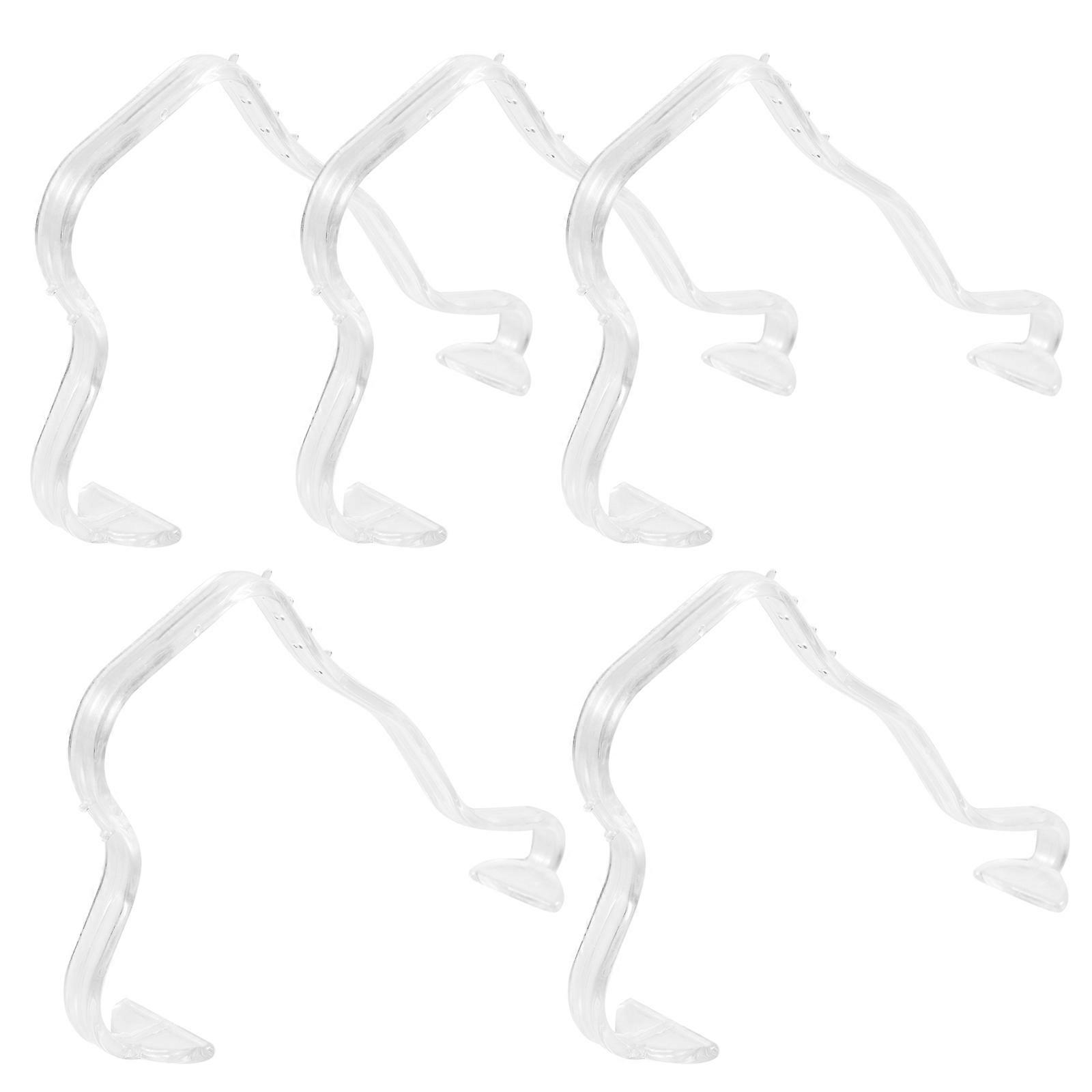 Shoe Holder, Transparent Elastic Structure for Stylish Presentation, Resists Fading