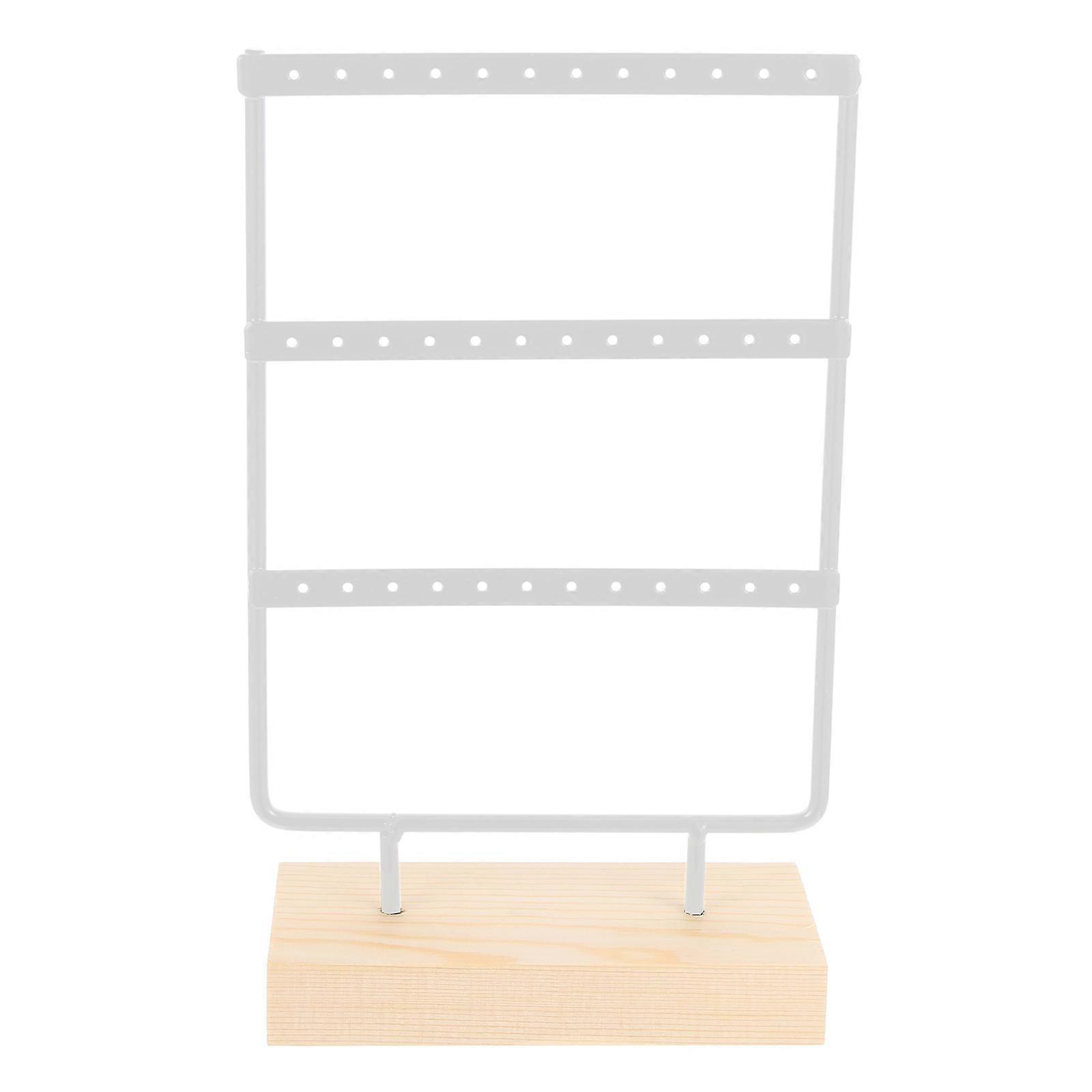 Elegant 3 Tier Jewelry Display Rack for Home and Shop Use – Multifunctional Earrings Organizer for Tidying and Easy Access