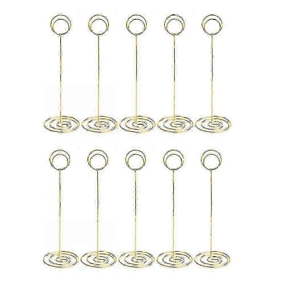 2025 Tall 8.75 Inch Table Number Holders 10pcs - Porte-cartes de lieu de mariage pour la réception
