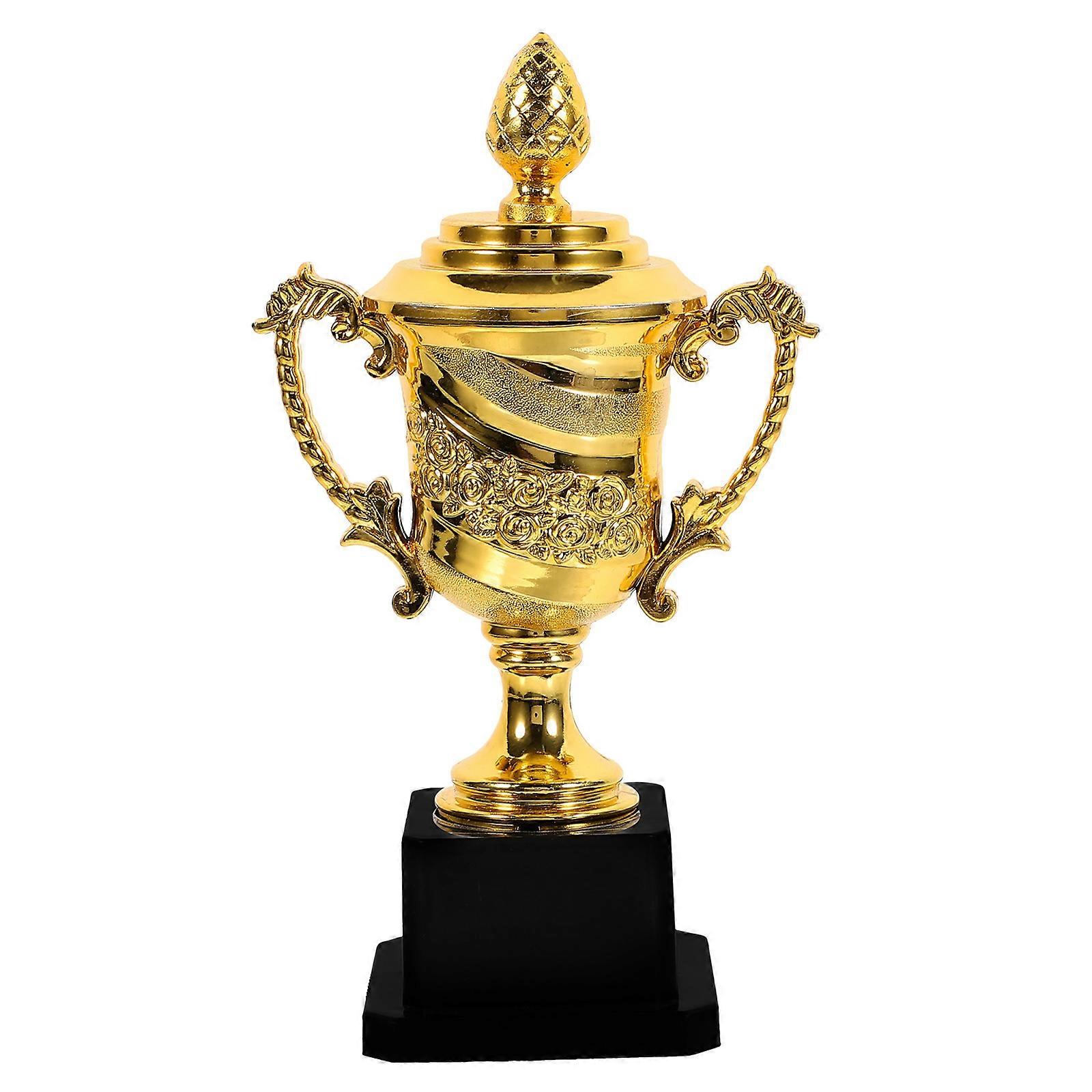 Mini Trophy Cup for First Awards – Durable Lightweight Design for Football, Volleyball, Bowling Competitions – Ideal for Home, Office, School Display