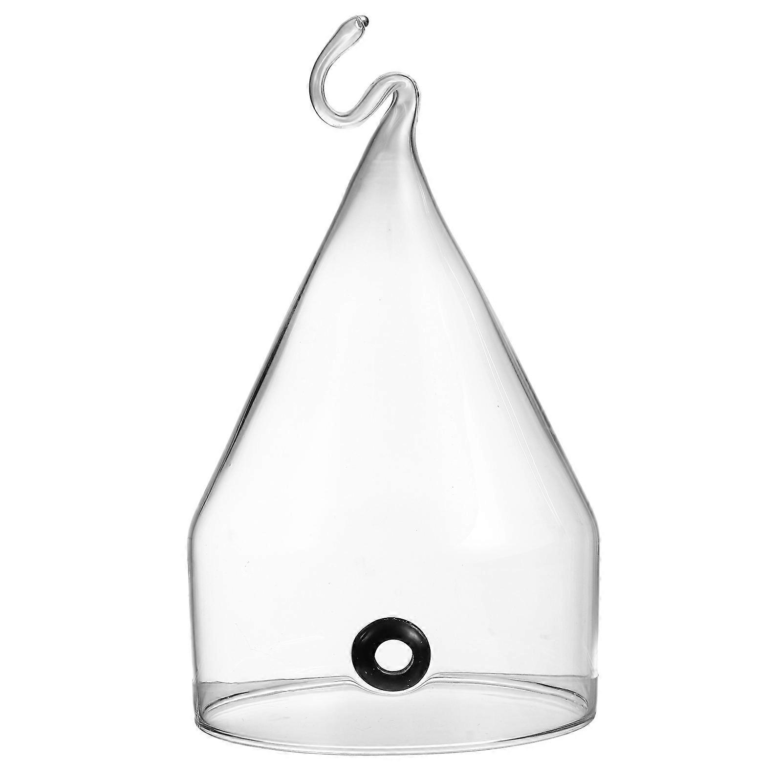 Transparent Glass Dessert Cover for Cakes, Breads, Pastries, and Sandwiches – Heat and Cold Resistant Display Dome with Air Inlet