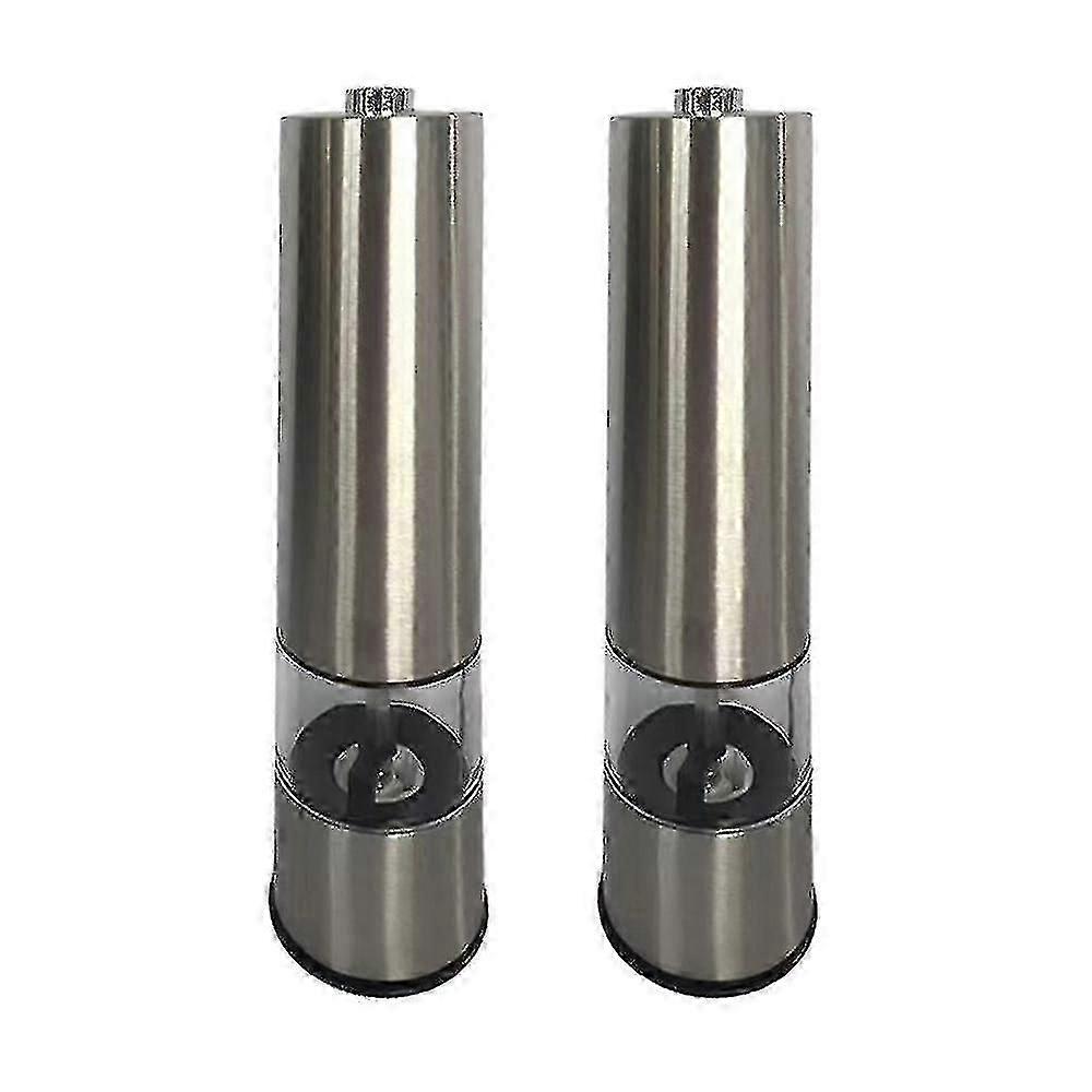 Rustfritt stål elektrisk pepperkvern hjemmepresse type automatisk slipeflaske kjøkkenutstyr