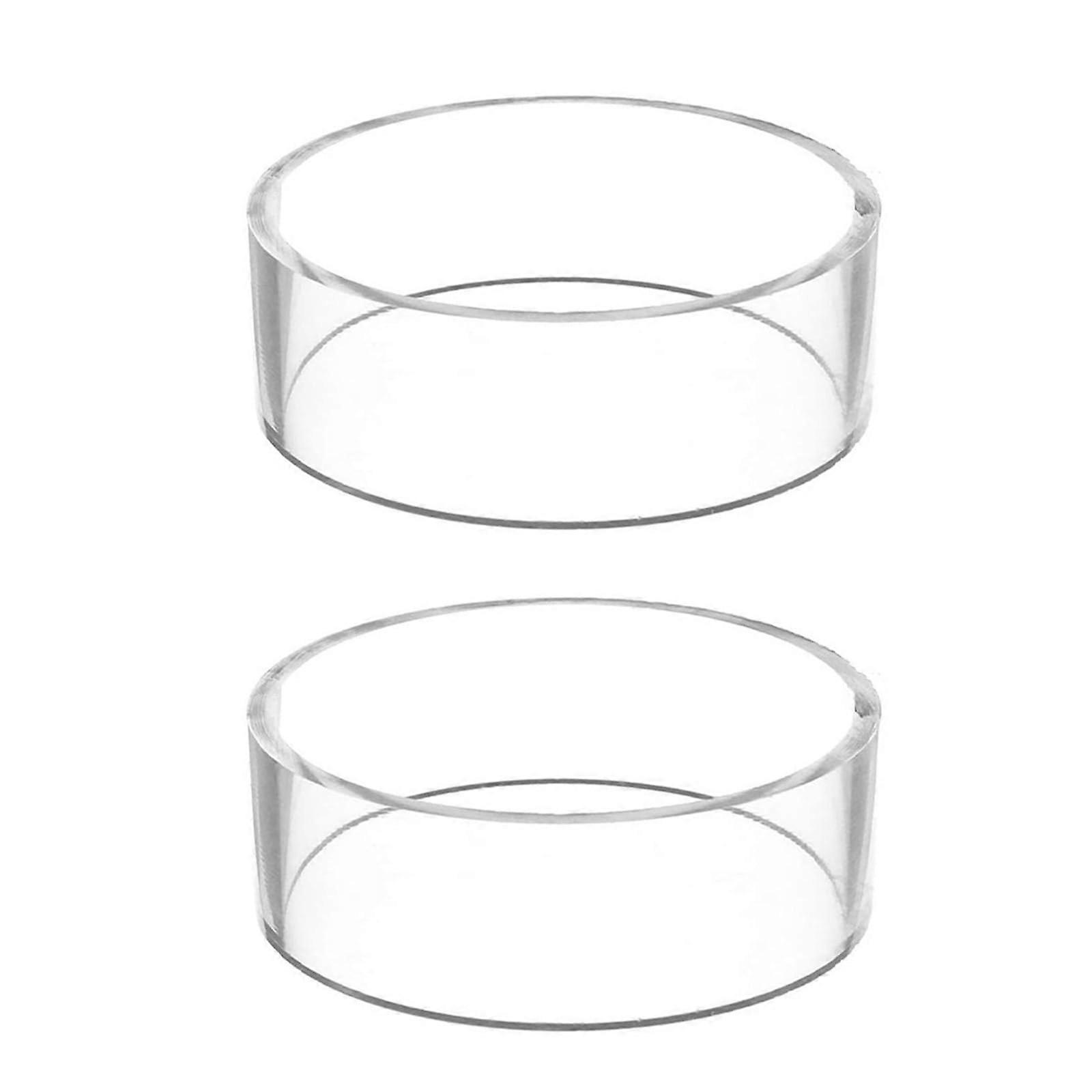 Baseball Display Stand Basketball Supports Base Football Rack Acrylic Globes Base Base Base Display 2 pieces.