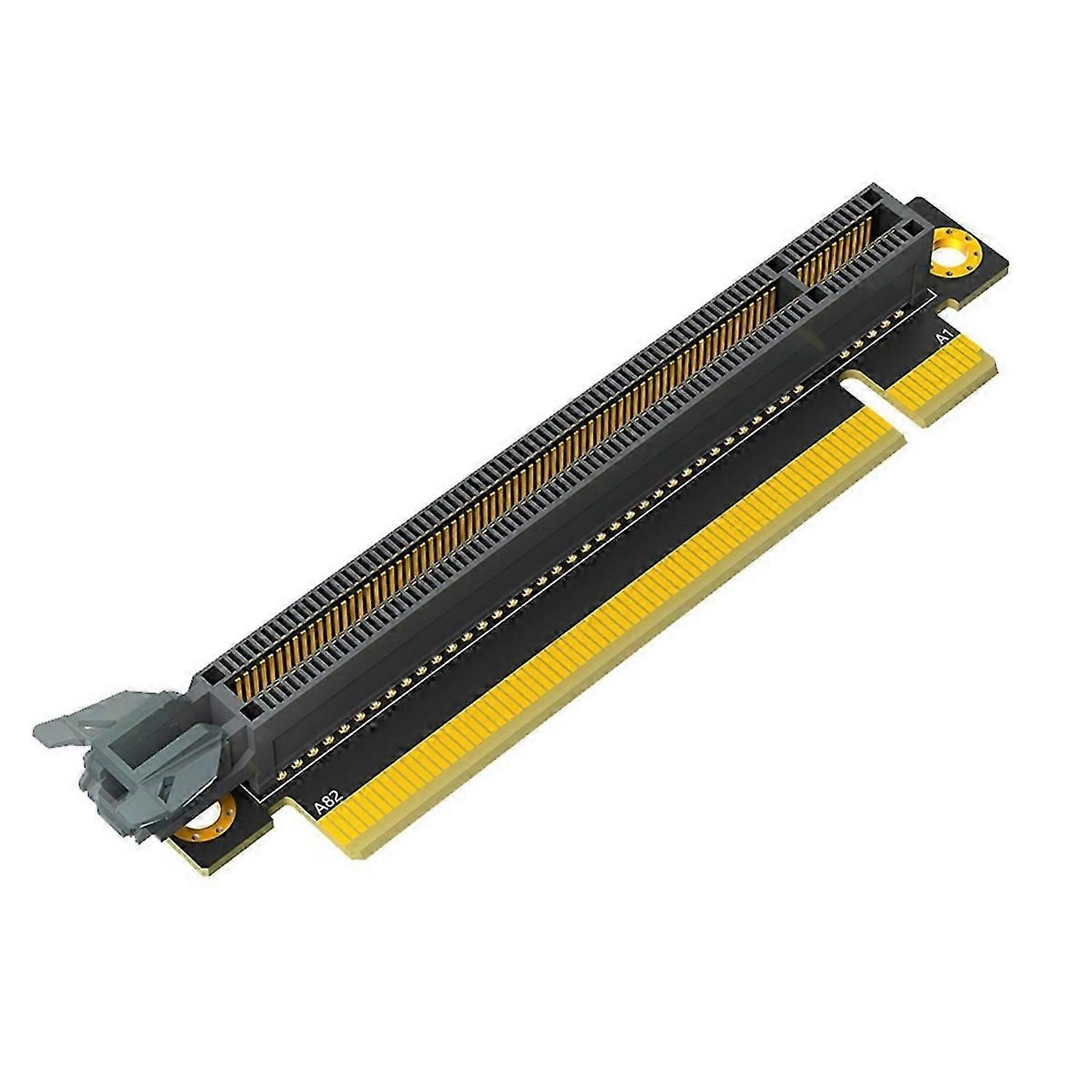 PCI-E 16X 3.0 90 Degree Reverse Male to Female Riser Card for 1U Server (Installation Direction Towa