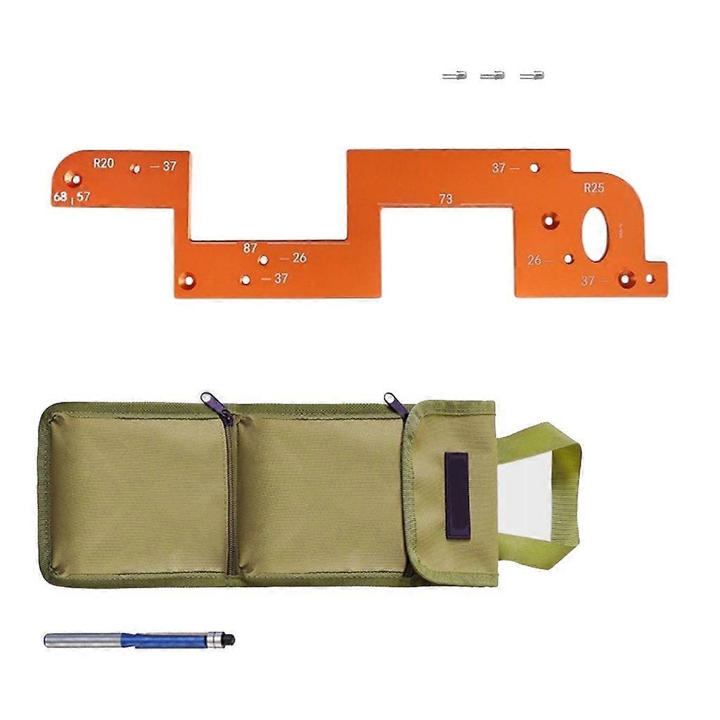 Precise Grooves Mold with Unique Positioning Aid for Cabinet Handle Installation