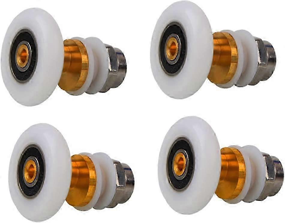 4pcs replacement rollers for shower door - Diameter: 27 mm
