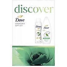 Dove - Conjunto de Presente Discover Essentials - Conjunto de Presente de Cuidados com o Corpo