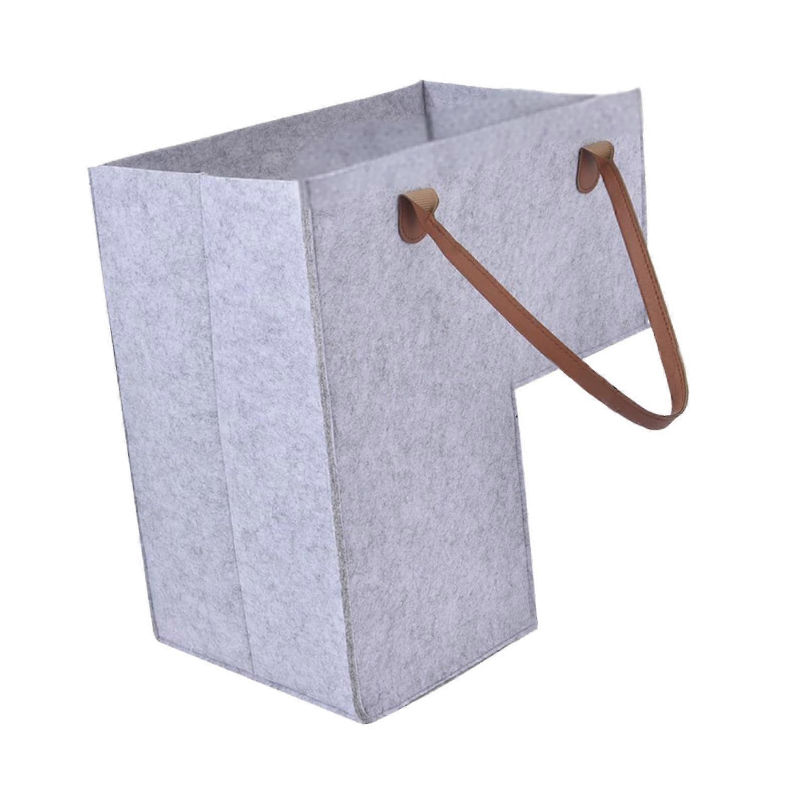 Foldable Stairway Storage Solution for Home And Office Organization, Gray Grey
