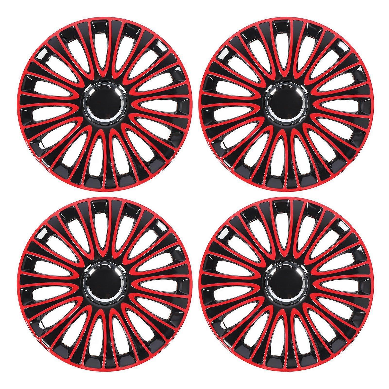 4Pcs 16in Hubcap Wheel Cover Replacement Stylish Look Scratch Proof Impact Resistant Wheel Rim Cover for Transit Mk8 Custom Escape Ranger MK50468