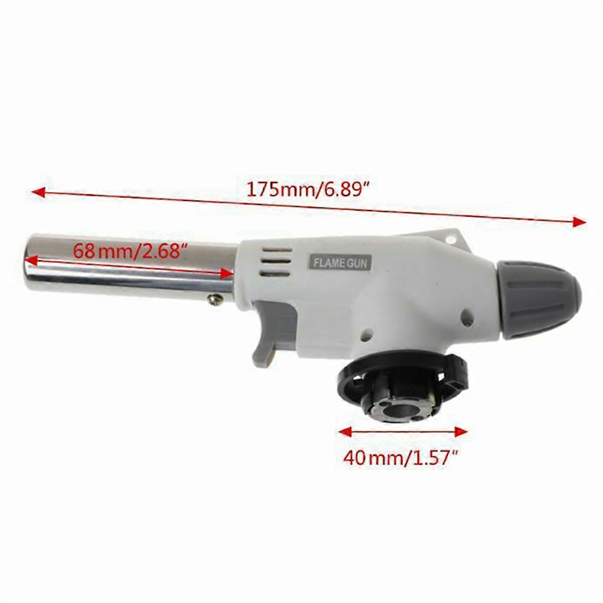 2X Torch Flame Portable BBQ Heating Ignition Butane Camping Welding Gas Torch