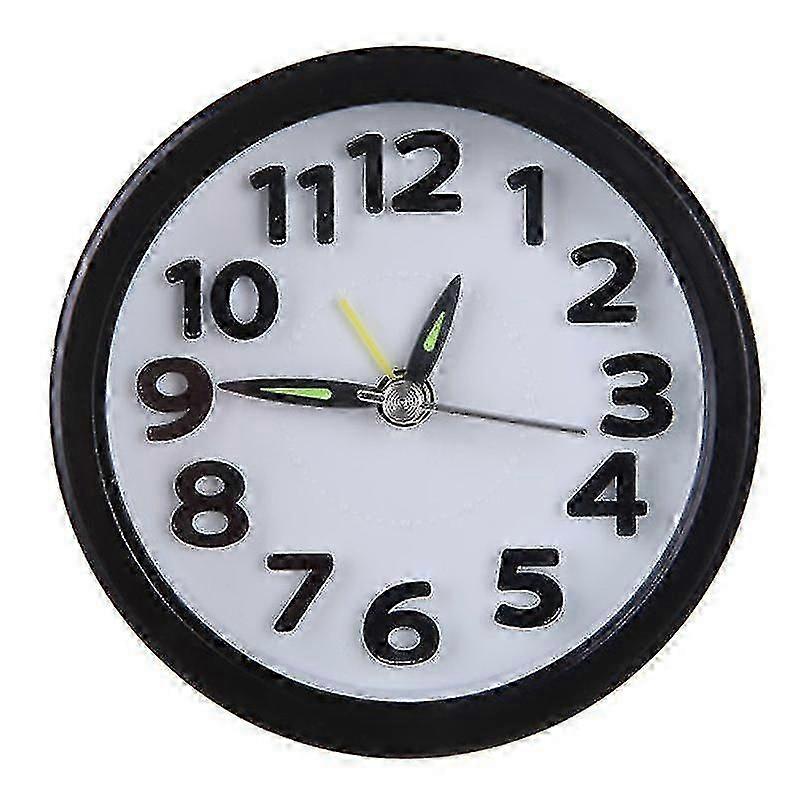 Quartz Alarm Clock No Tick Snooze Silent Small Bedside Clocks