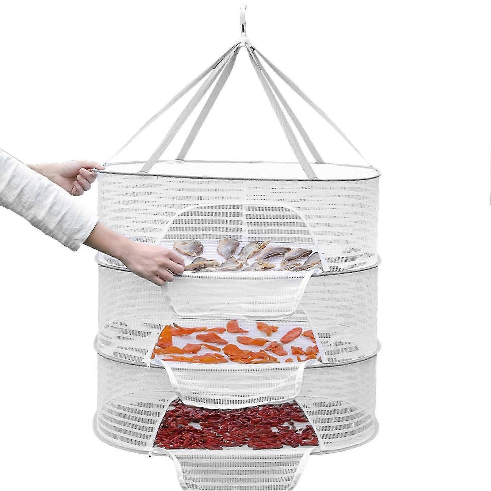 Foldable Mesh Net Flat Clothes Drying Rack - Ideal for Drying Woolen Sweaters and Underwear, Anti-Deformation Design