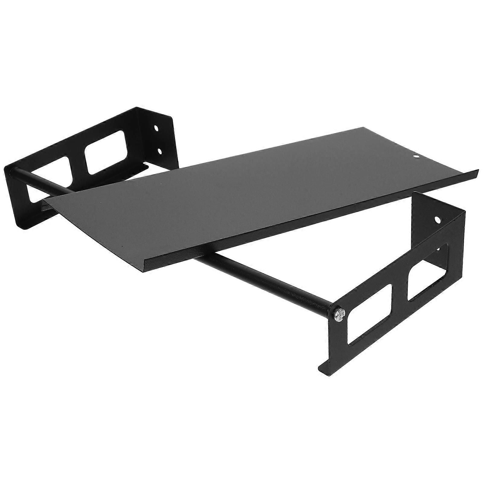 Wall-mounted Storage Rack Bathroom Toiletries Organization Homeowners Rectangular Shape 1Set