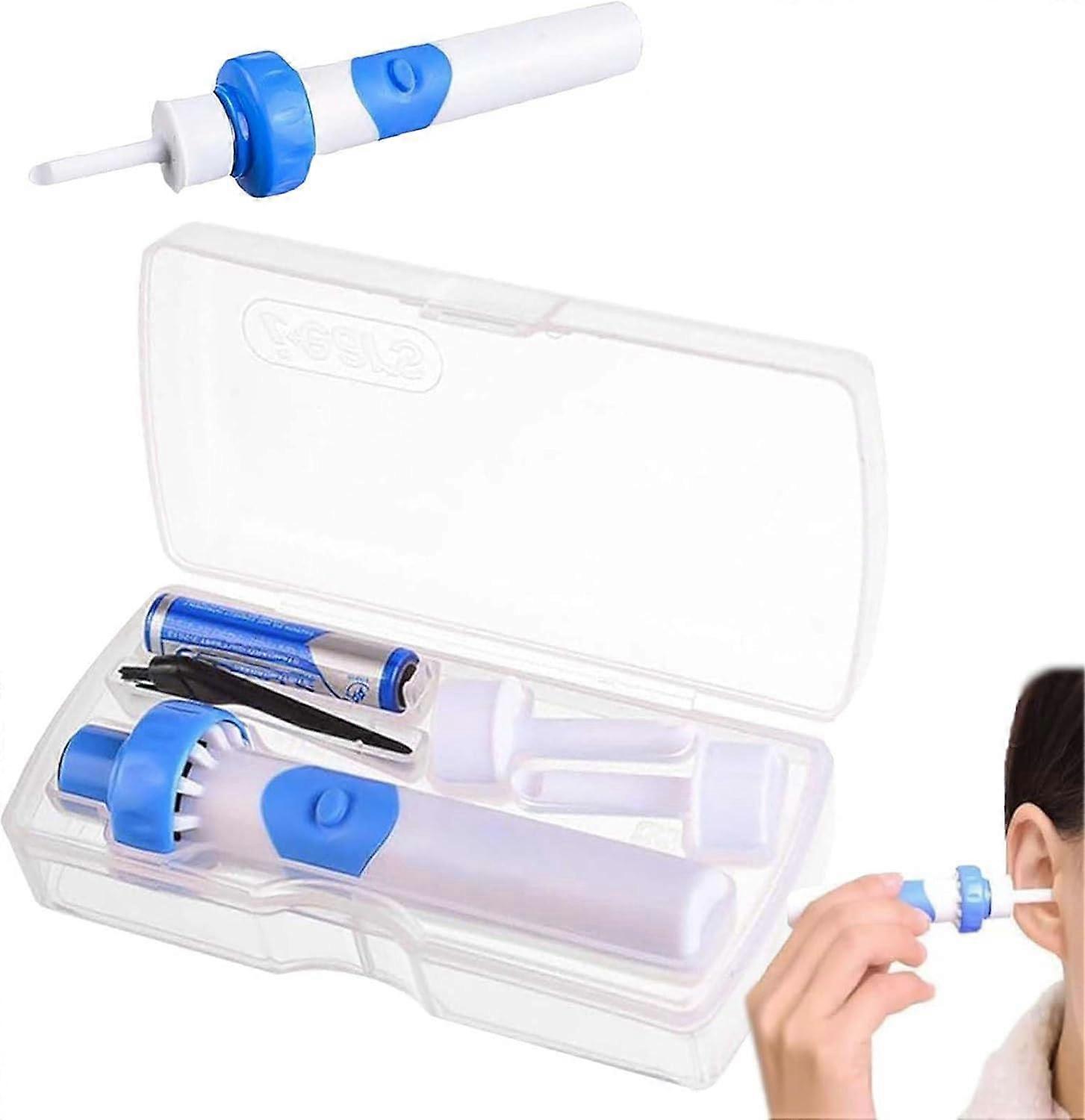 Earsavvy Earwax Removal Tool, Gentle Yet Powerful Electric Ear Suction Device With 2 Soft Washable Tips
