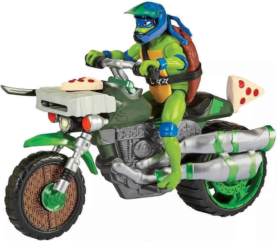 TMNT Mutant Mayhem - Ninja Kick Cycle with Leonardo Toy