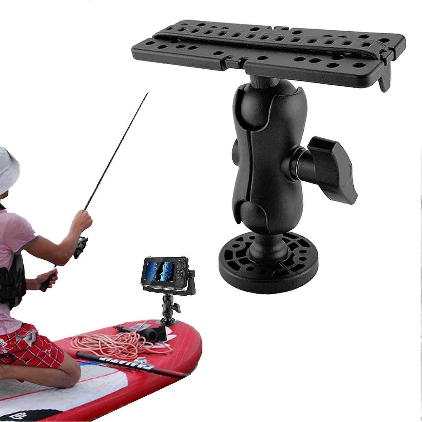 Universal Fish Finder Holder GPS Map Plate Rotatable Accessories