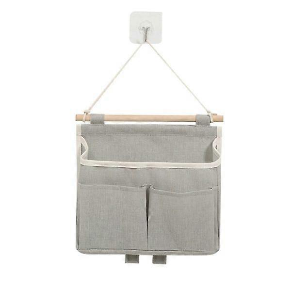 pcs Hanging Storage Organizer Hanging Storage Hanging Pockets Gray 2 pcs-2 pcs