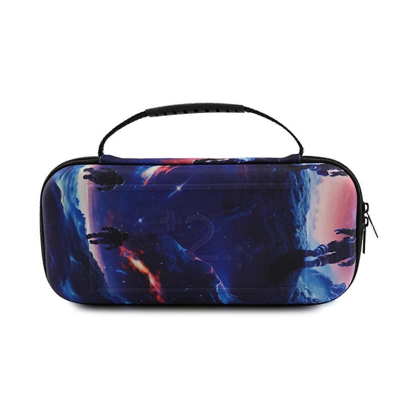 Travel Friendly Waterproof Protective Carrying Bag Shockproof Handheld Storage Case Organizers Box for SW2 Game Console color