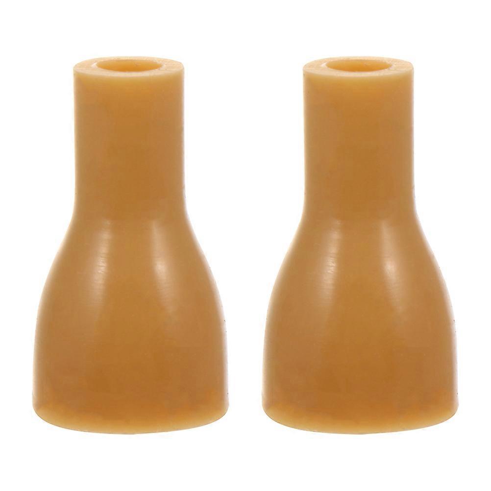 Binaural Receiver Connecting Head Silicone Material Daily Use 2X1X1CM 2Pcs