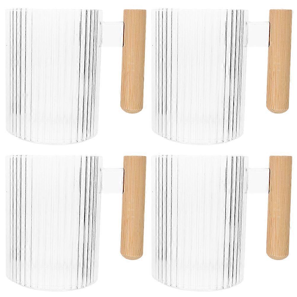 Bathroom Toothbrush Cup Toothbrush Containers Office Use Easy to Clean 4Pcs Assorted Color