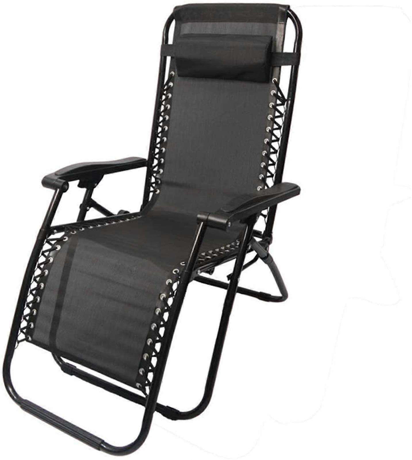 Lightweight Folding Lounge Chair Adjustable for Outdoor Pool Beach Garden