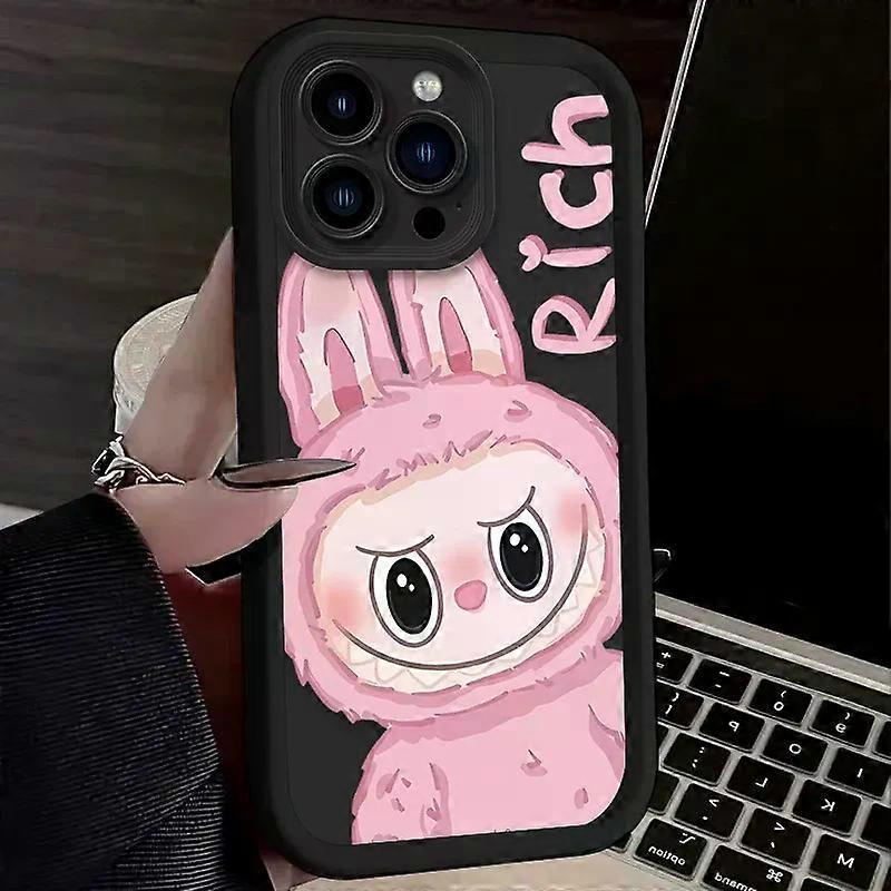 Electronics Cartoon Lovely L- Phone Case For iPhone 16 16E 15 14 13 12 11 Pro Max X XS X S Max XR SE 2020 SE4 7 8 Shockproof Cover