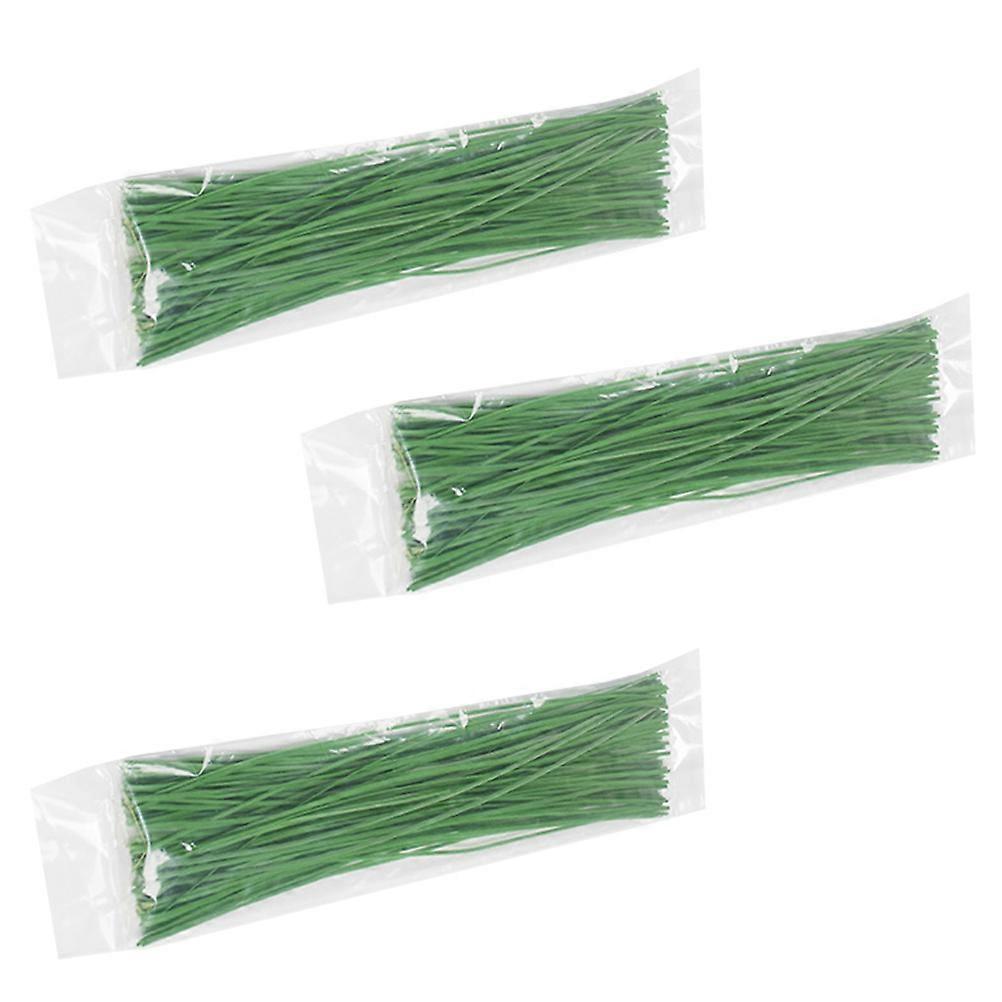 Greenery Wire Adjustable Portable Garden Tying Iron Wire Vine Tie Wire Round Shape 300Pcs