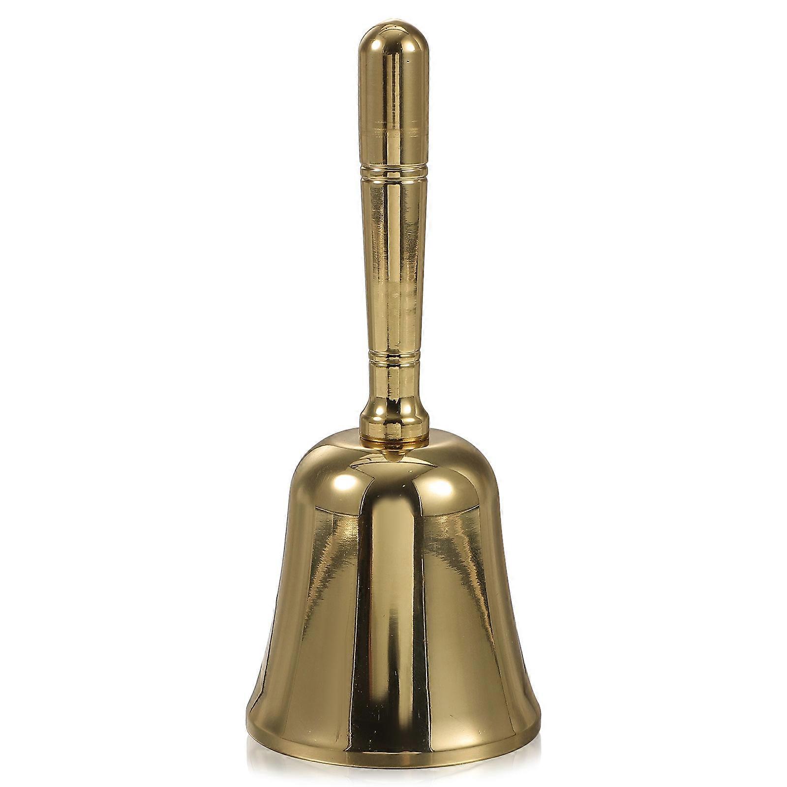Service Bell For Desk Golden Color Signal Bell For School Party 1Pack