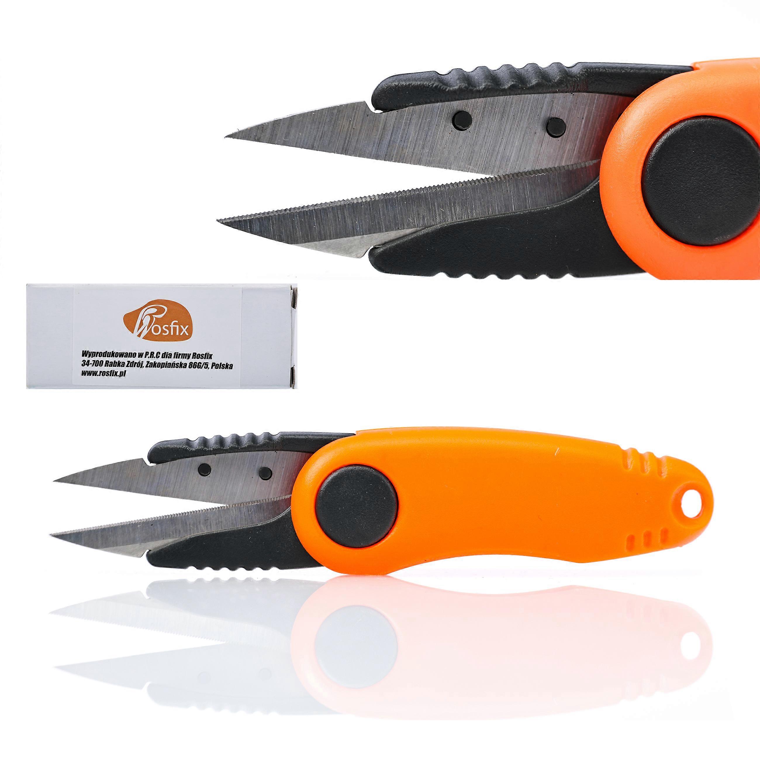 Rosfix Multifunction Fishing Scissors 75mm | Sharp blades, foldable, random color