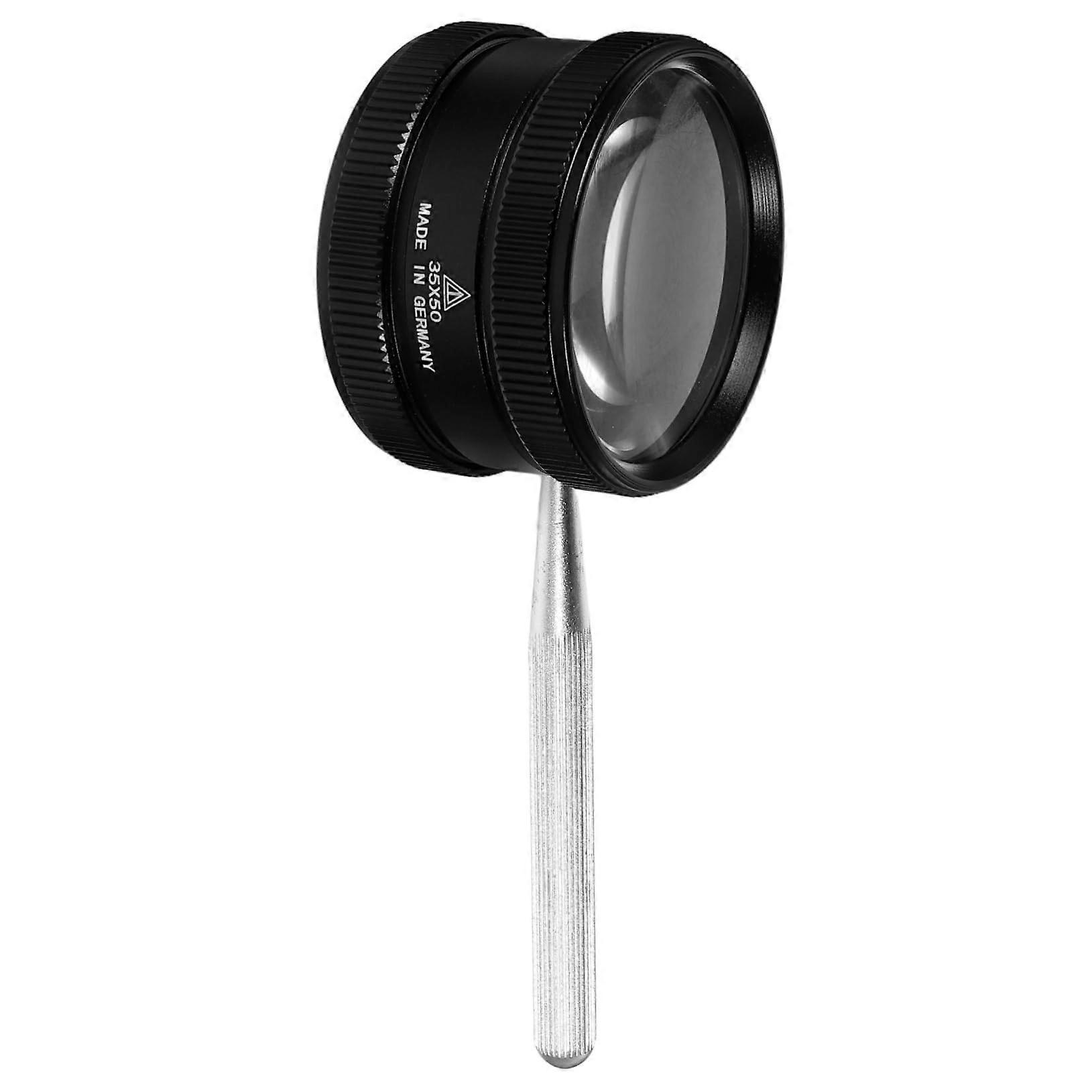 Handheld Magnifier for Jewels and Gemstones, Portable Pocket Magnifying Glass, 3X Zoom Jewellery Detail View Loop