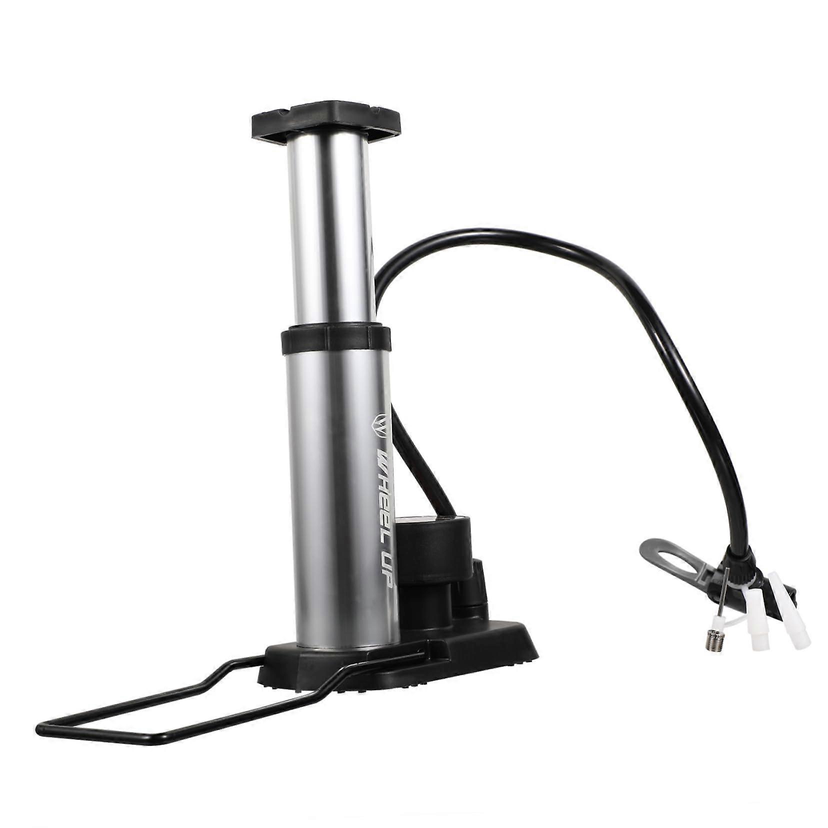 Foot Mounted Air Pump Foot Pump Silver