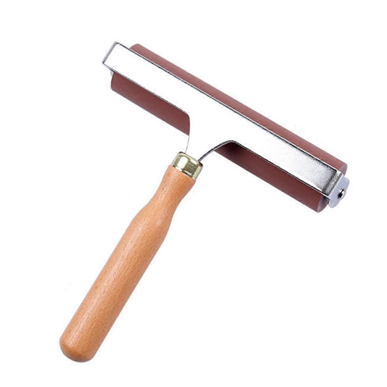 Ink Roller for Printmaking with Wooden Handle 4.5X16X18CM