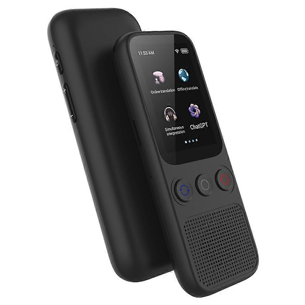 S80 AI Language Translator Photo Translation Voice to Text Offline Voice Translation Interpretation Device