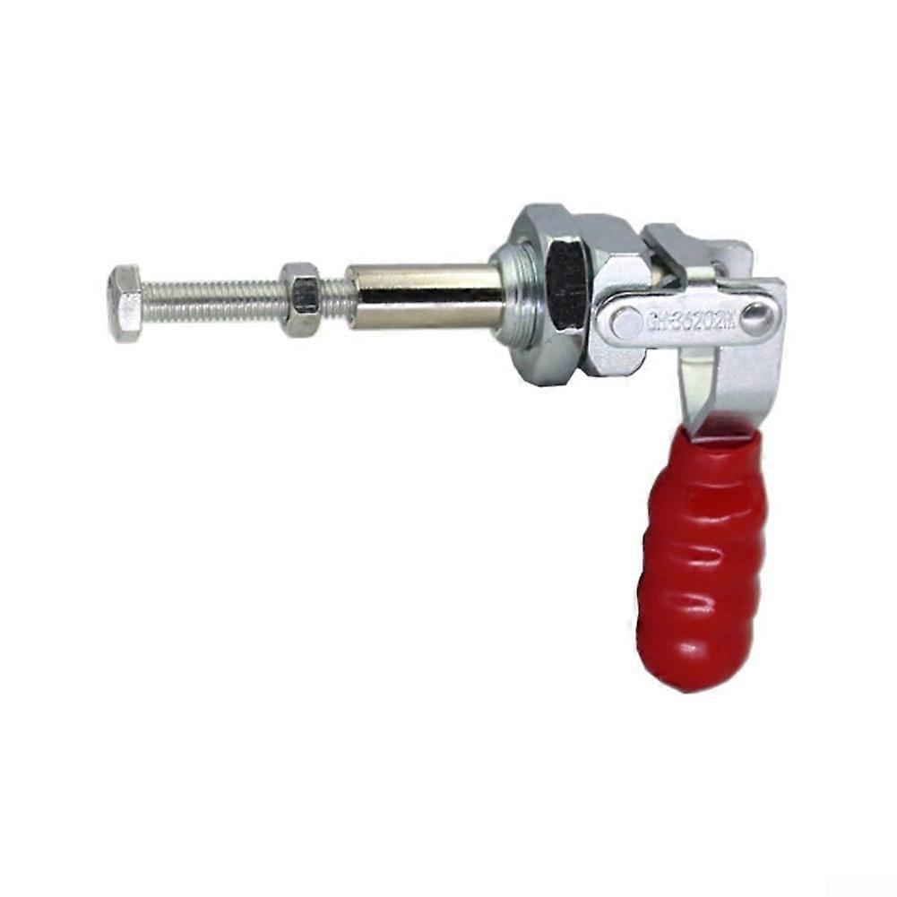 Robust quickrelease toggle clamp, 90 kg capacity, suitable for woodworking and welding tasks