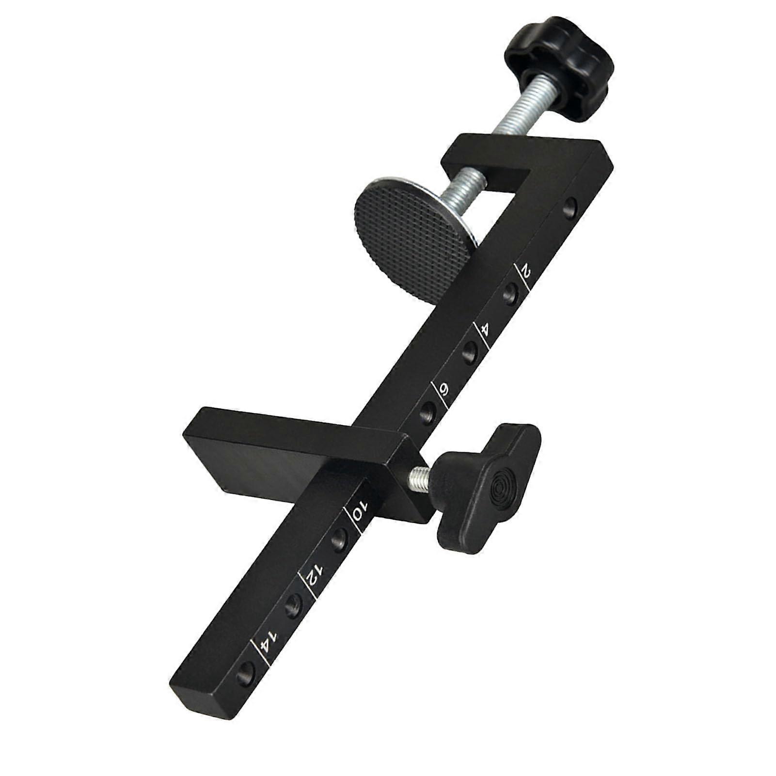 performance Adjustable CClamp/Holder for Woodworking, Ideal for Securing Cutting and Drilling Applications, Made of Aluminum Carbon Steel