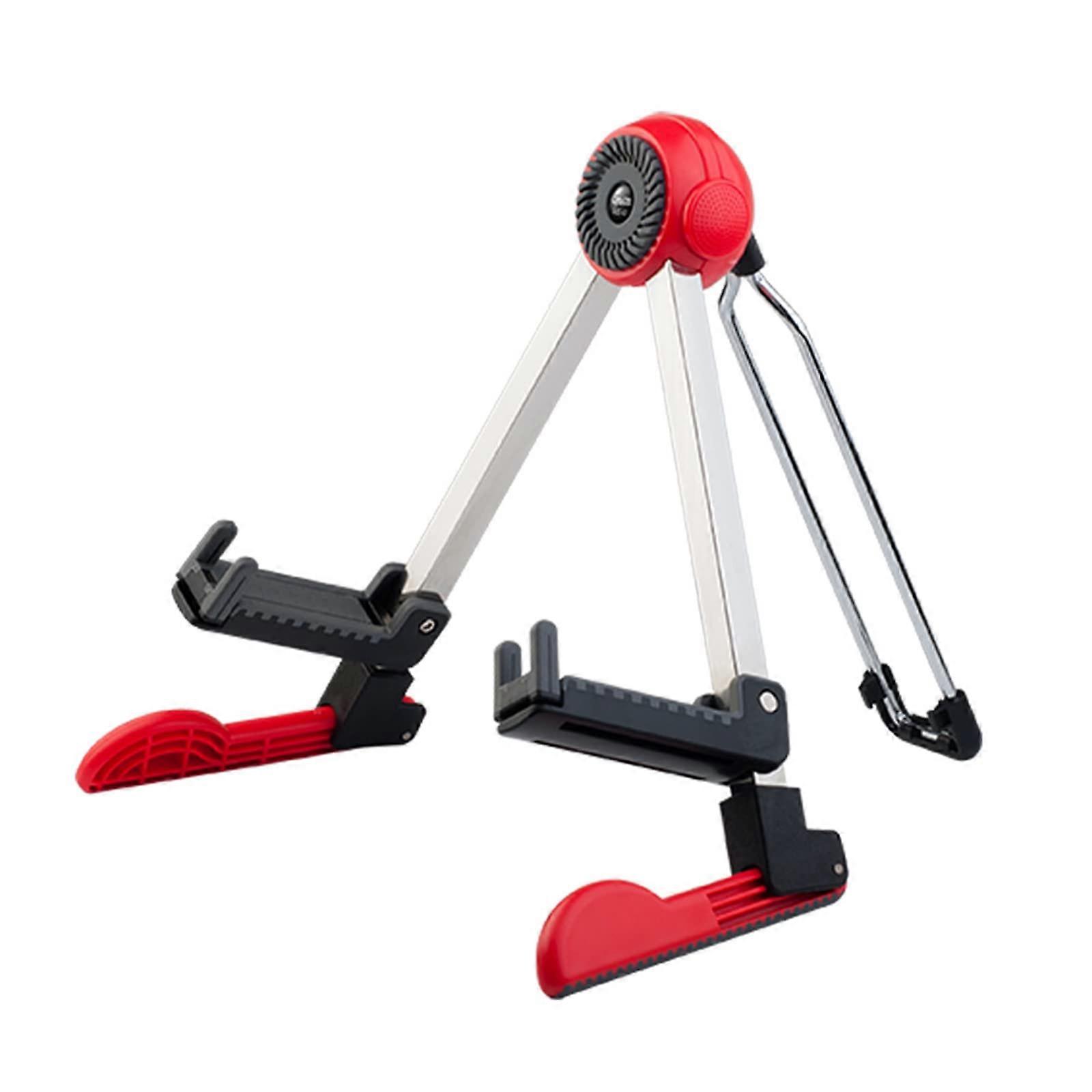 Acoustic guitar stand, lightweight, Aframe, foldable instrument stand for guitar, bass, violin, ukulele, banjo