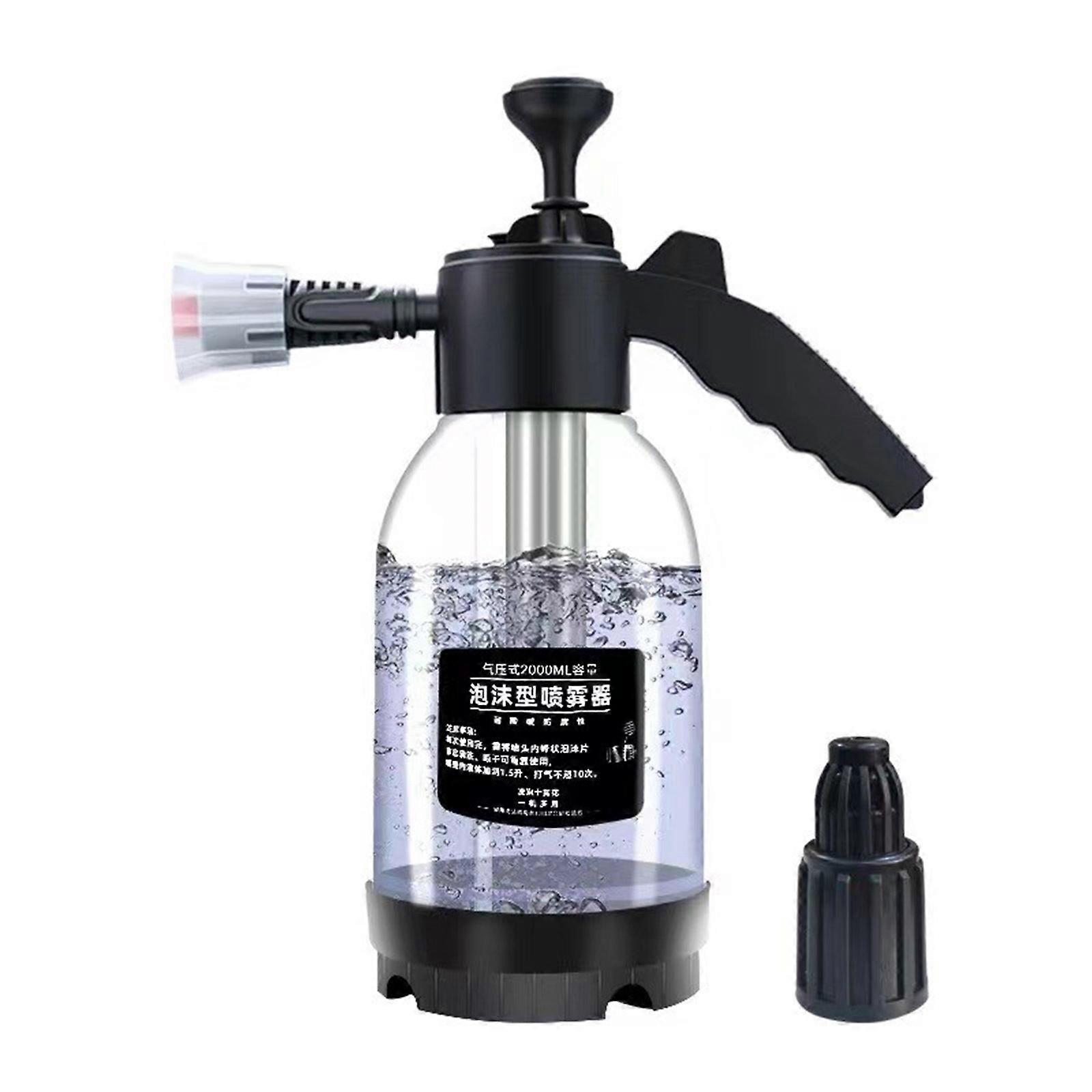 Foam Cannons, Car Foam Blaster with Double SprayerModes,Snow Foam Lances and Thick Foam Sprayer Bottle White