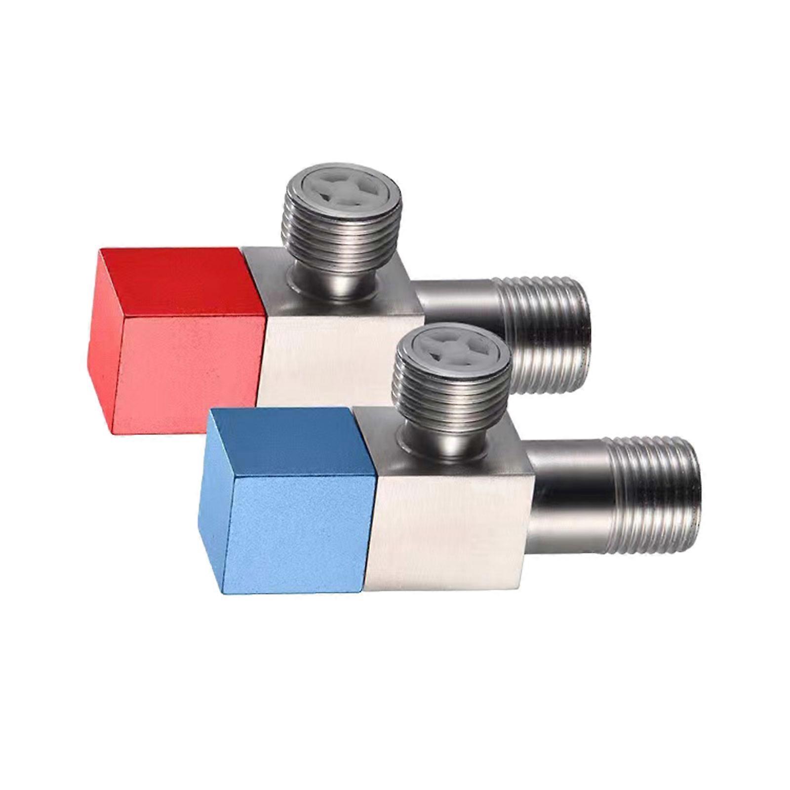 Compact 304 Stainless Steel Corner Tap Efficient Water Control Solution Durable for Easy Installation & Maintenance Multicolor
