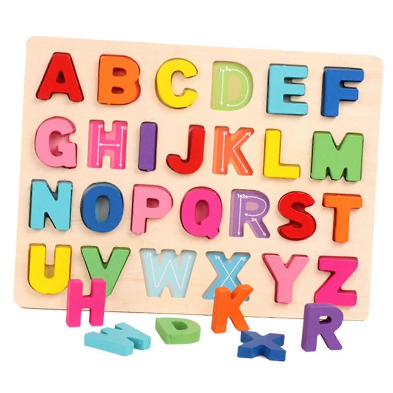 1 Set Number Puzzle Puzzle Toy for Toddlers Math Riddle Number Riddle Puzzle for Bamboo