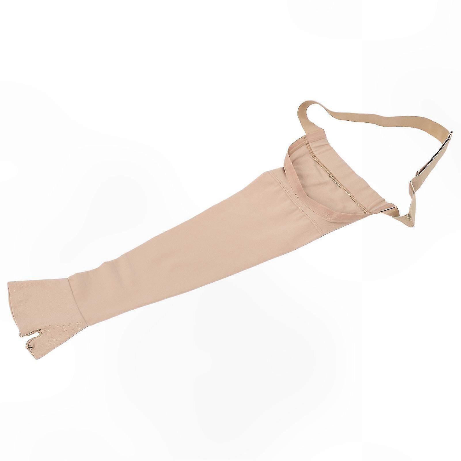 Lymphedema Compression Arm Sleeve for Post-Surgery Swelling Reduction Left Hand XXL High Elastic Support Soft Comfort Fit