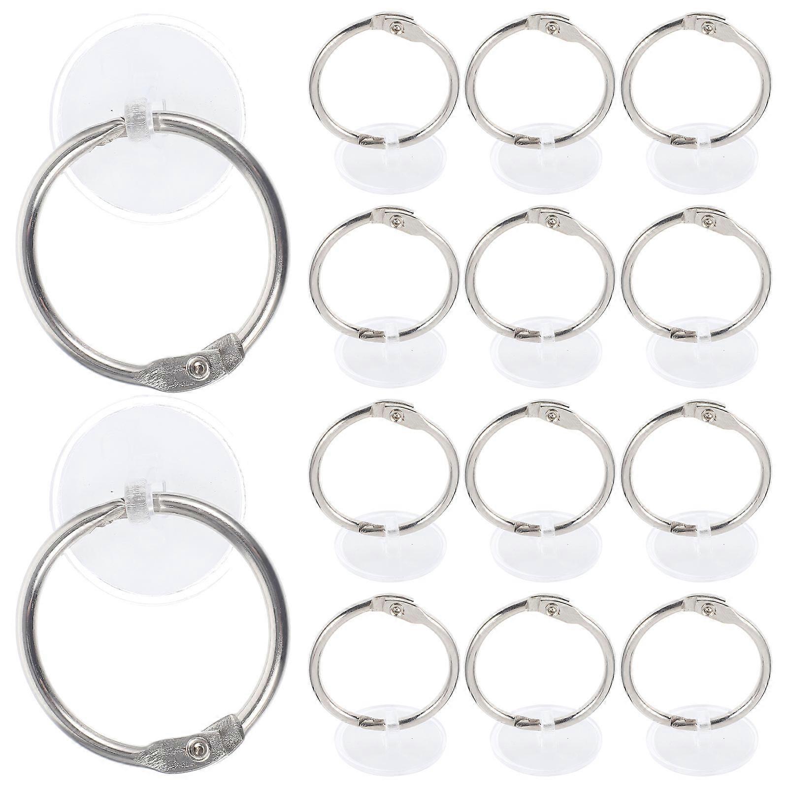 Self Adhesive Hanger Ceiling Hook Kit No Damage For Home Users Plastic 2.20X2.20X0.70CM 20Sets